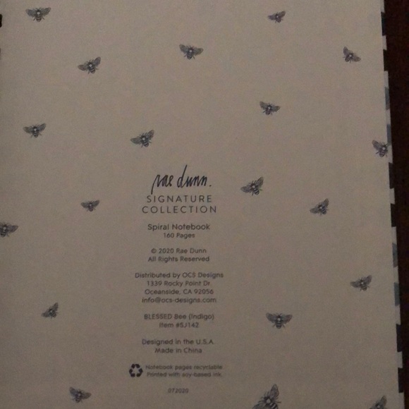RAE DUNN SIGNATURE COLLECTION BLESSED NOTEBOOK 📒 - Picture 5 of 6